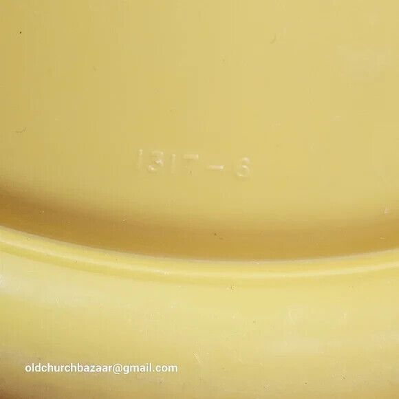 VTG Tupperware Yellow LITTLE DINER Set Dish/Lid 1317 Tumbler 1318 - Picture 7 of 7